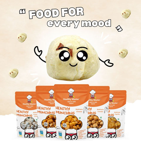 Healthy Master Crispy Fox Nuts |Makhana | Salted Flavour